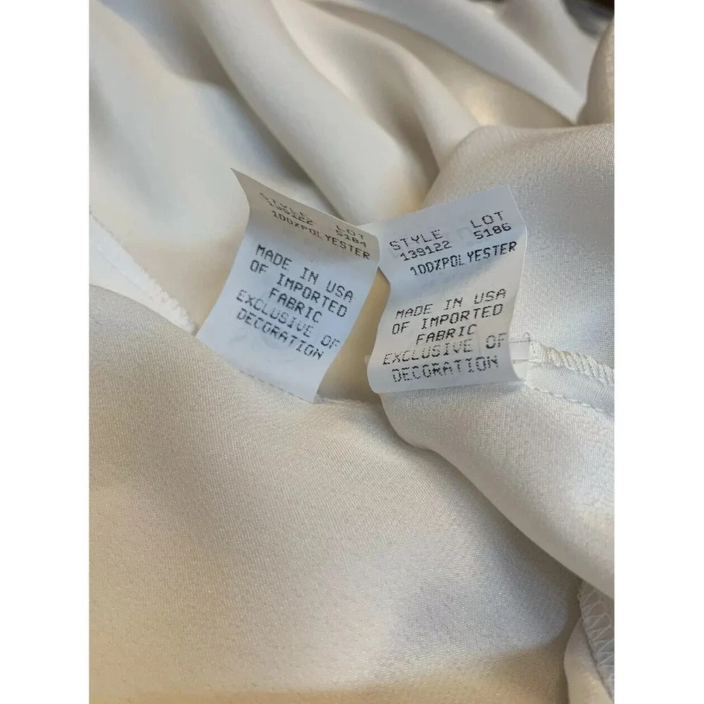 Vintage Peignoir Set Camisole & Robe Silky Satin Retro Glam Union Made NEW NOS